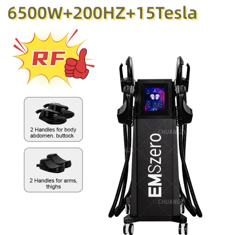 EMS Body Sculpting EMS Body Slimming Machines EMS RF Muscle Shaping In Sculpt Electromagnetic Stimulate Sliming Device