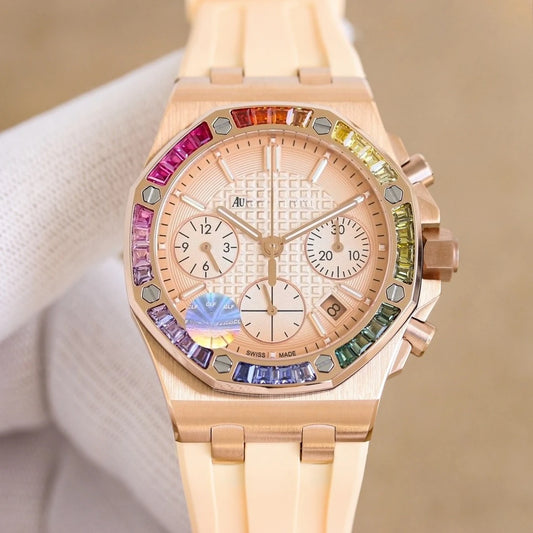 New AU Mechanical Watch Suitable for Daily High-end Occasions Girl