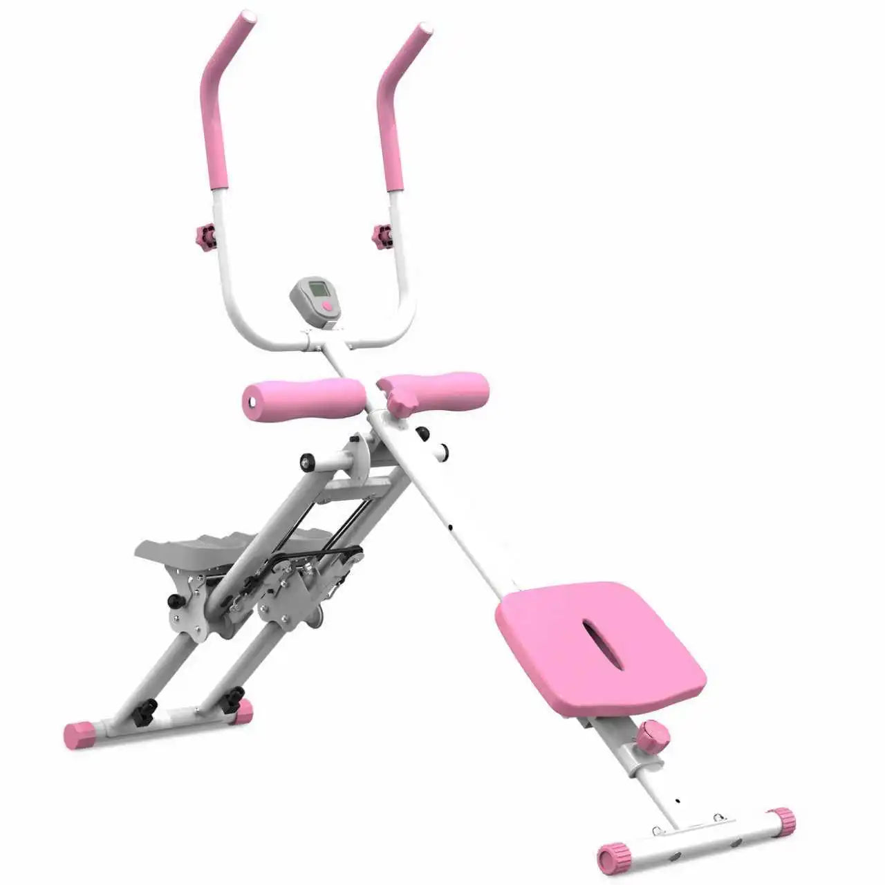 2-in-1 Stair Stepper & Ab Workout Machine – Multifunctional Home Gym Equipment