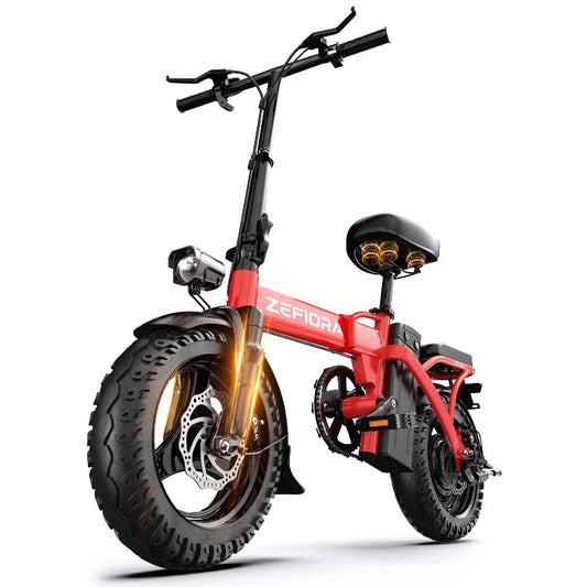 Zefiora Z10 Commute Electric Bicycle 14 Inches 500w 48v Battery Comes With A Mobile Phone Holder/lock,Free Local Shipping