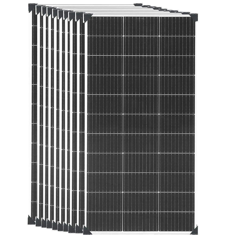 1200W Solar Panel Lightweight Module PV Power Cell for 12V Battery Charging Boat Caravan Grid-connected Off Grid Applications