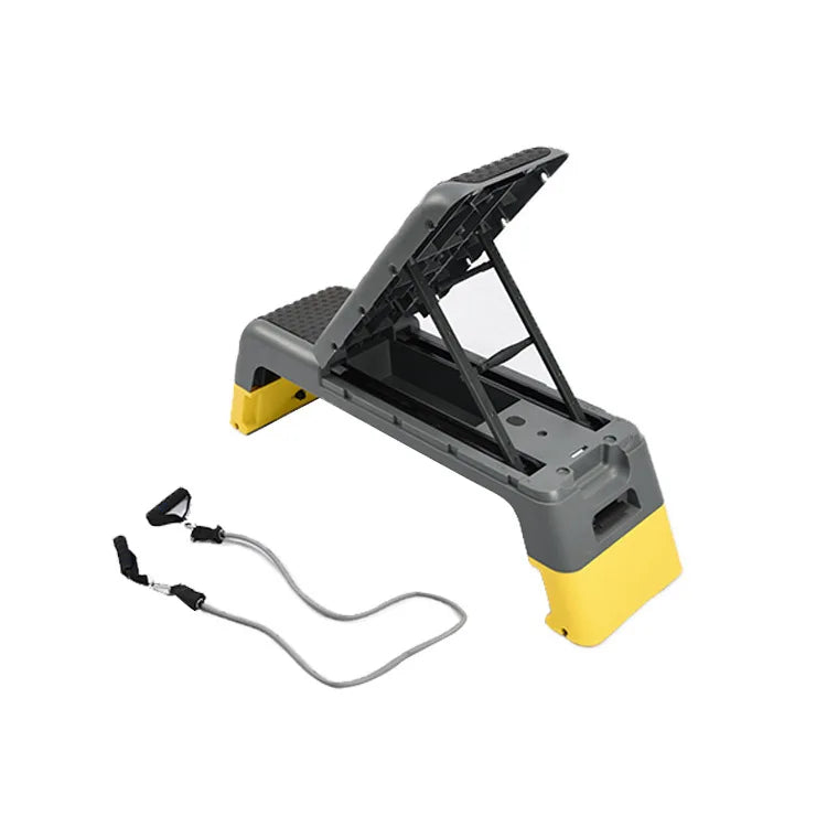 Commercial Adjustable Height Aerobic Step Rubber Base Multi-Functional Fitness Platform