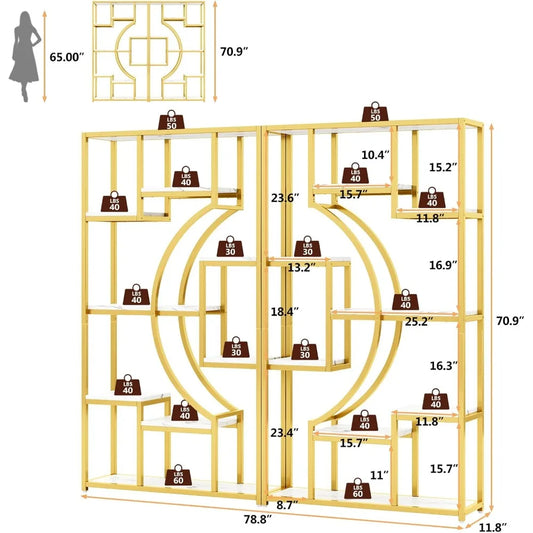 Luxury Cat Tower Condo with Litter Box Enclosure, Scratching Posts, Hammocks, and Removable Washable Cover - Modern Cat Furnitur