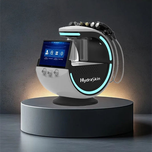 7 In 1 Hydra Dermabrasion H2O2 Machine cleaning facial skin machine professional Facial Care Anti Aging Skin Analysis Devices