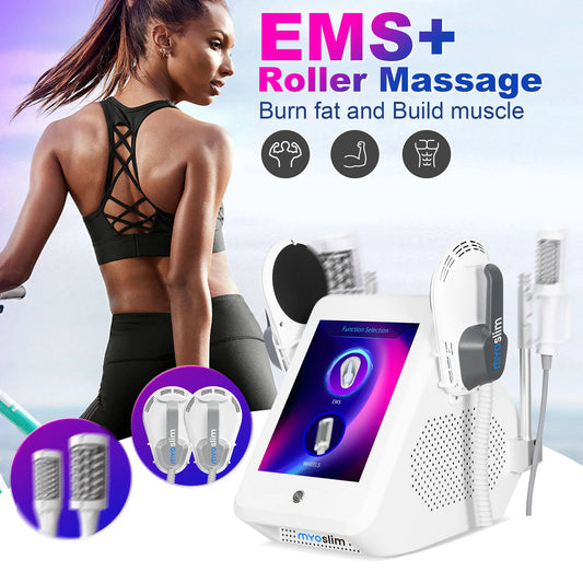 Emszero-slimming massage for cellulite, body facial treatment, 360-degree vibration therapy, ball roller int