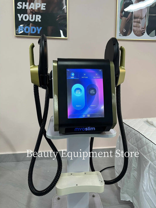 EMS MYOslim EMS Body Slimming Machine Body Scultping Shaping Muscle Machine Electromagnetic Weight Loss Beauty Salon