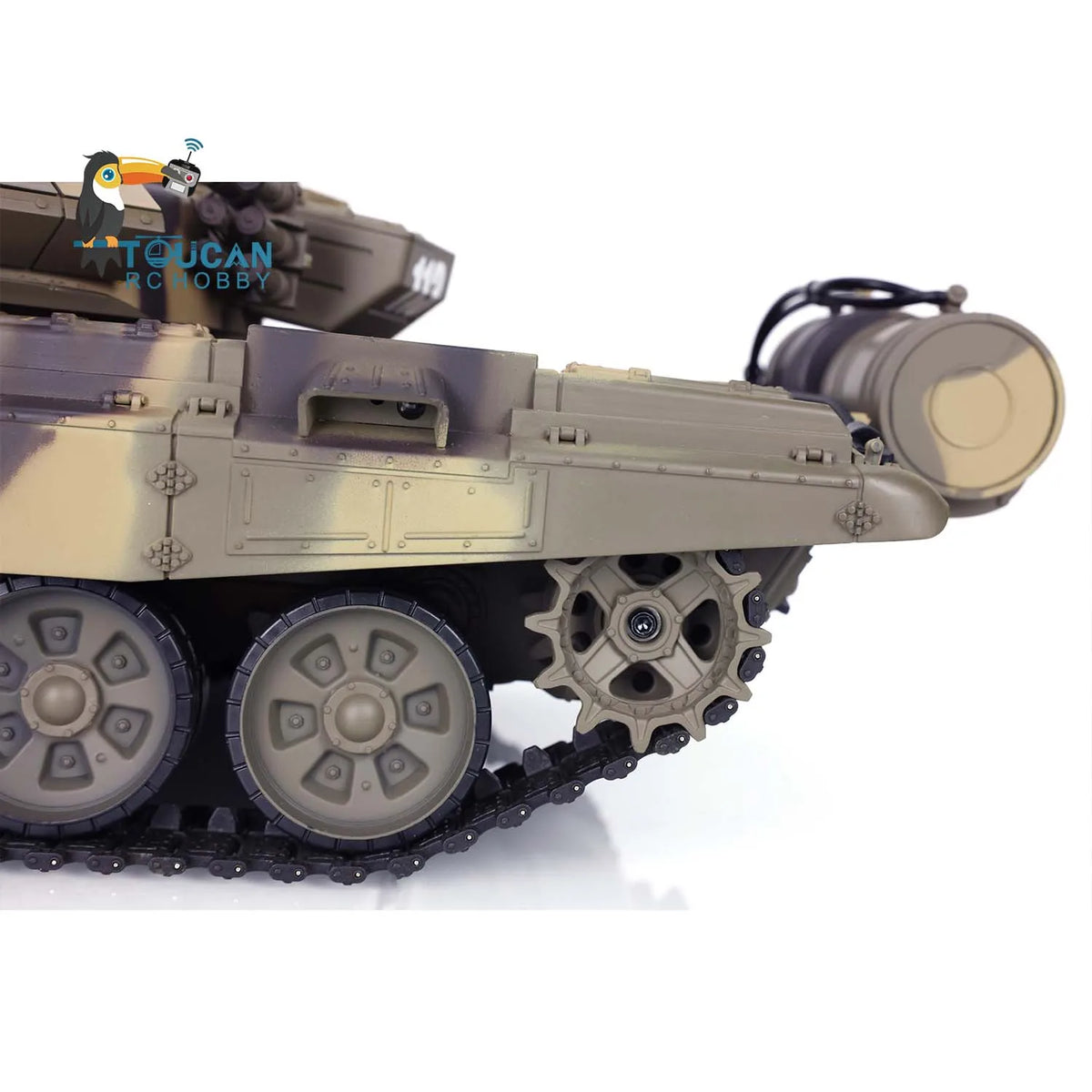 US Stock 2.4Ghz Russia T90 RTR RC Tank Heng Long 1/16 7.0 Plastic Remote Control Tanks Model 3938 Realistic Military Panzer Vehicle Toy for Boys