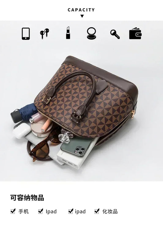Designer bag limited edition checker board Alma BB canvas Toronto handle handbag single luxury shoulder shell bags BL20
