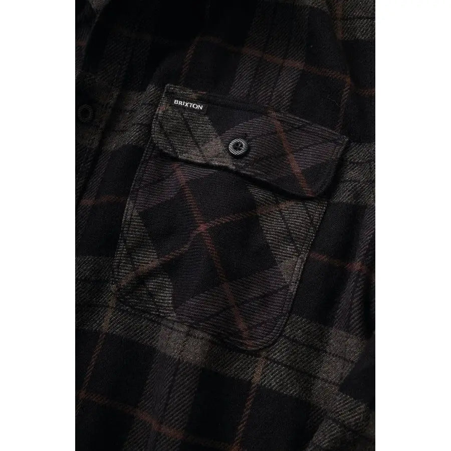 LongSleeve Flannel Shirt Mens