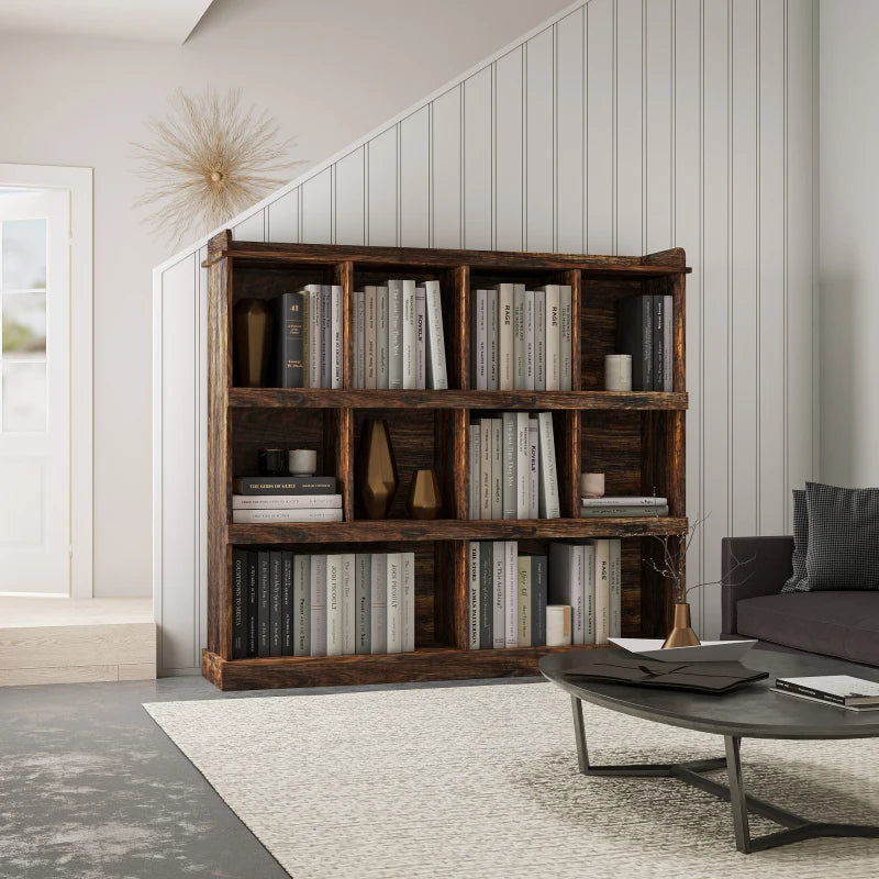 10-shelf Bookcase,Simple and modern floor standing bookshelf, home living room storage cabinet, multi-layer storage rack