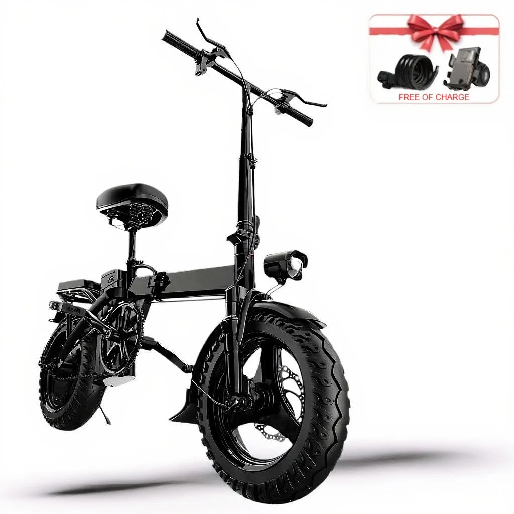 Zefiora Z10 Commute Electric Bicycle 14 Inches 500w 48v Battery Comes With A Mobile Phone Holder/lock,Free Local Shipping