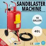 SucceBuy Sand Blaster 10Gal Portable Air Sandblaster 125Psi Pressure Sand Blasting Kit for Special Surface Treatment of Material