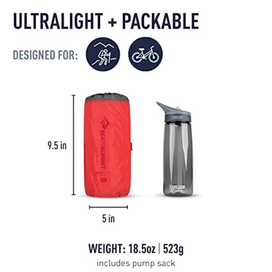 Womens Ultralight Insulated Sleeping Mat Regular 66x21.5 for Outdoor Camping and Backpacking Lightweight Compact and Warm Therm