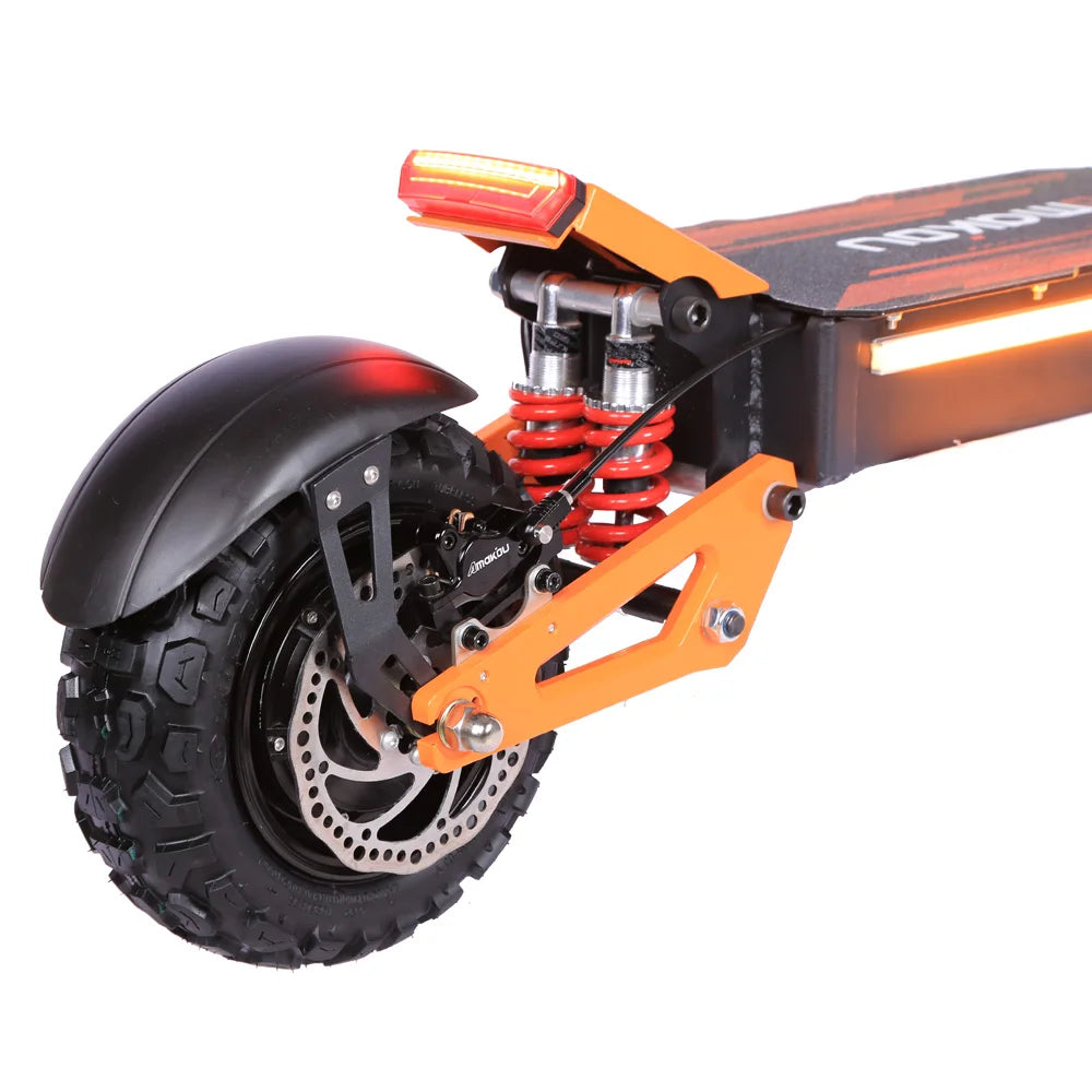 Elektroroller Speed 85KM/H Range 120KM Foldable Dual Motor Electric Scooters 6000W Adult 11 inch Offroad Tire E Scooter
