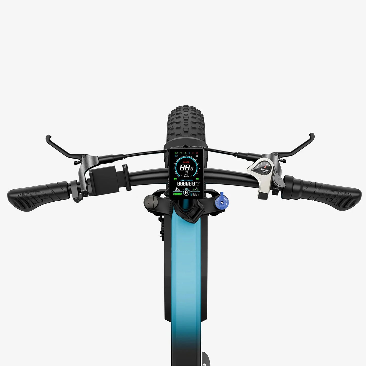 Folding Electric Bicycle 20x4.0" 1400W,28Mph,60Mile,48V 15AH,Urban Commuting Adult Electric Bicycle