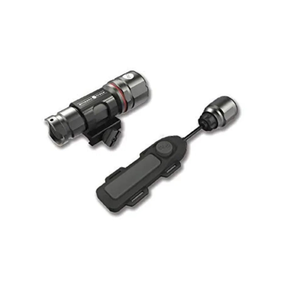 CWL202 Waterproof Tactical Flashlight with 900 Lumen LED White Light Rail Mount and Remote Pressure Pad for Rifles Shotguns and