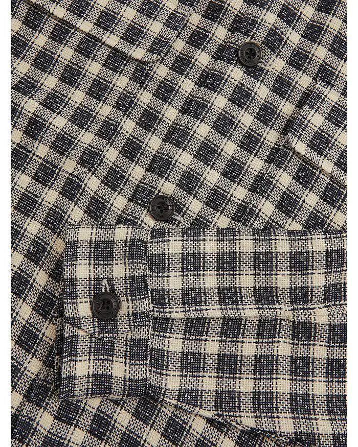 REISS | Regular Fit Textured Check Shirt