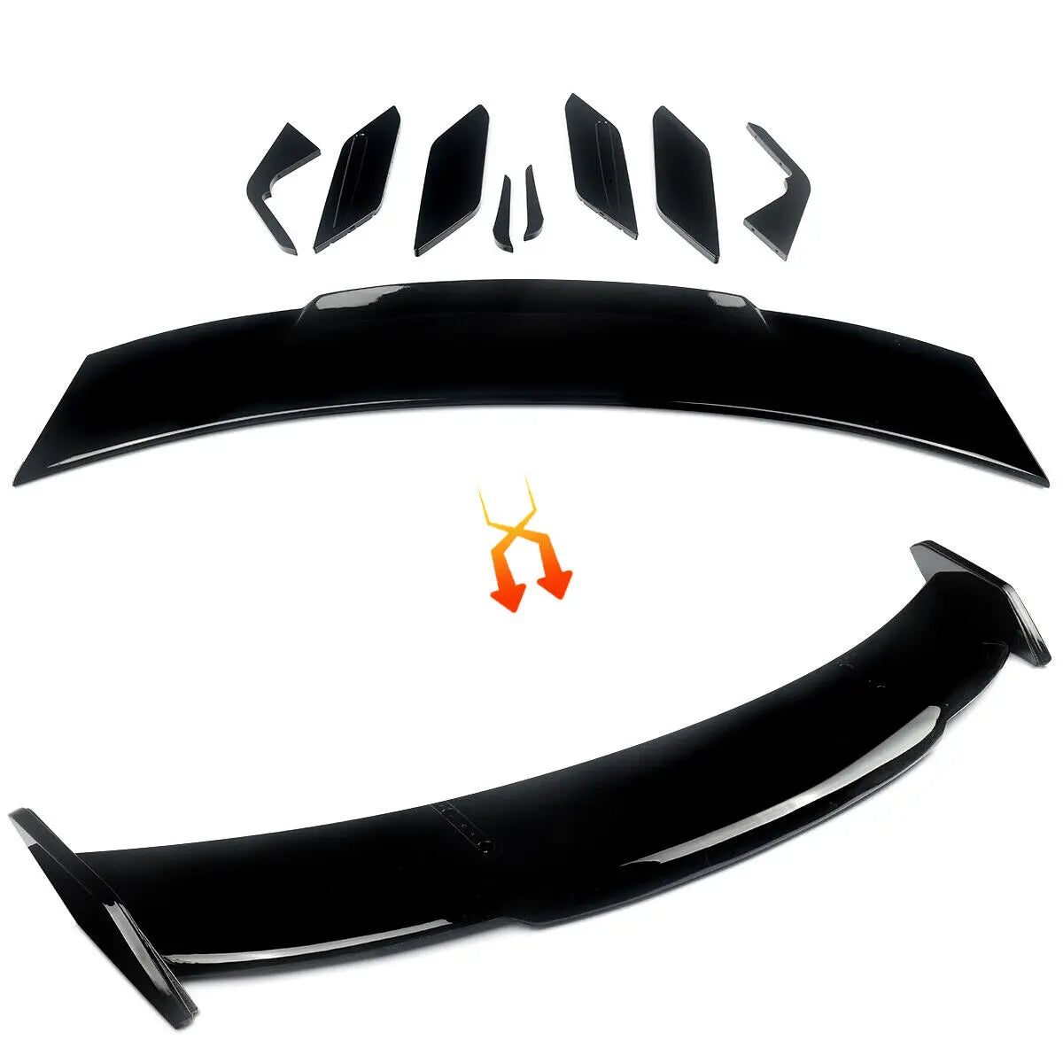 REAR BOOT TRUNK SPOILER WING FOR BMW F80 G80 M3 G82 F82 M4 F87 M2 F30 F32 2020 2021 2022 2023 2024 2025 Gloss Black Rear Spoiler
