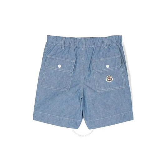 Moncler | Kids Logo Patch Cotton Shorts