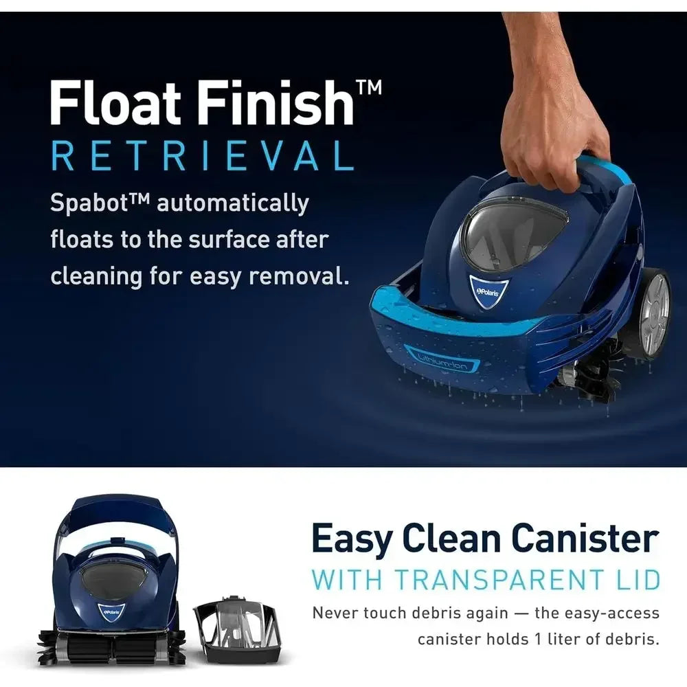 Spabot Hands-ree Automatic Spa Cleaner, Designed or In-Ground Spas & Above-Ground Hot Tubs