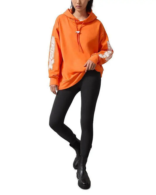 REISS | McLaren Oversized Fit Racing Printed Hoodie