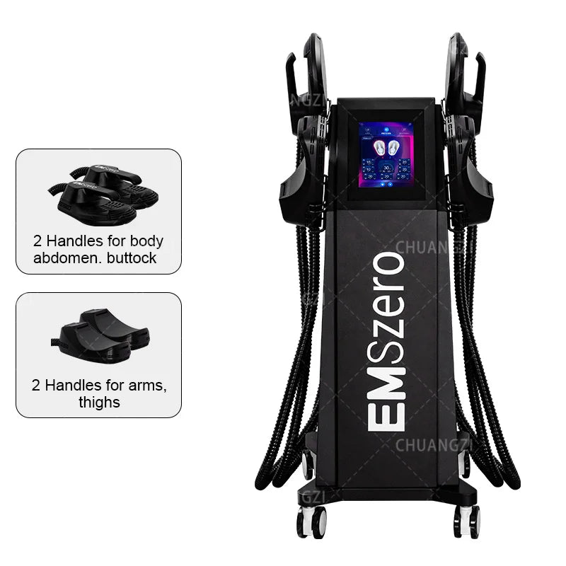 HIEMT EMSZERO  RF High Intensity EVibration Pulse Electromagnetic Body Shaping Professional Muscle Growth And Fat Burning Machin