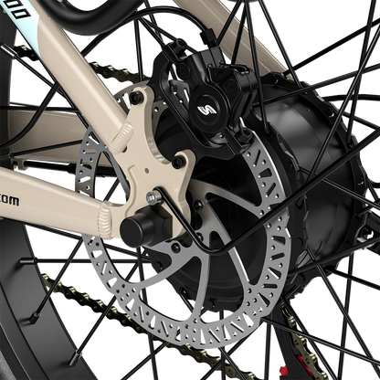 Shengmilo S700 Electric Bike for Adults 2000W Dual Motor, 48V17.5AH Battery,26Inch Fat tire ebike Commuter Electric Bicycle bike