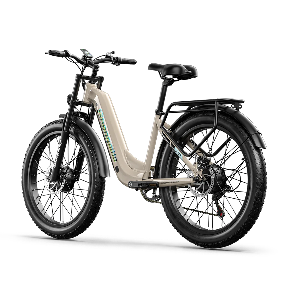 Shengmilo S700 Electric Bike for Adults 2000W Dual Motor, 48V17.5AH Battery,26Inch Fat tire ebike Commuter Electric Bicycle bike