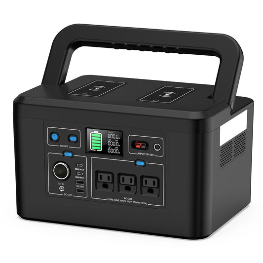 200000mAh 800W Portable Power Station,740Wh Solar Generator Power Bank with AC Outlets Outdoor Power Supply For Camping RV Home