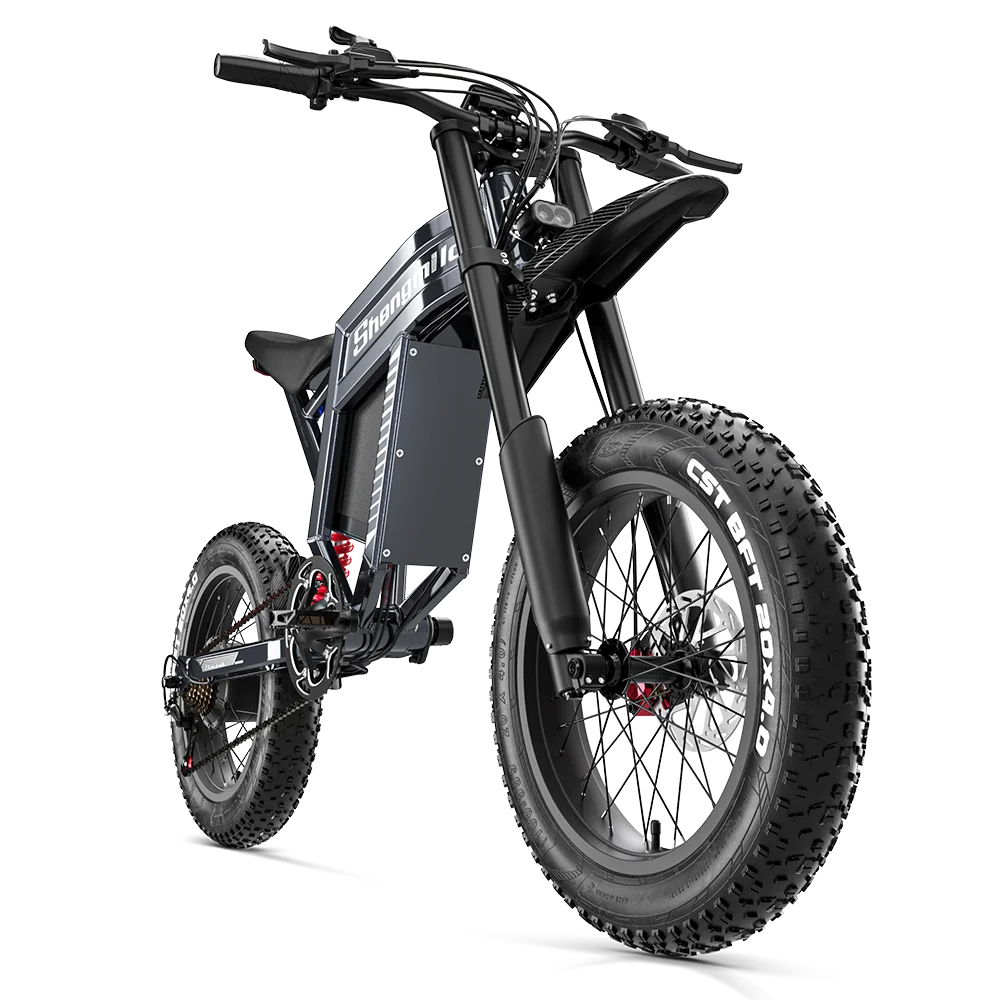 Shengmilo S900 Electric Bike 1500W Motor  60V 30AH 65KM/H electric motorcycle Off-Road Motorbike 20*4.0 Tire MTB EBIKE Oil Brake