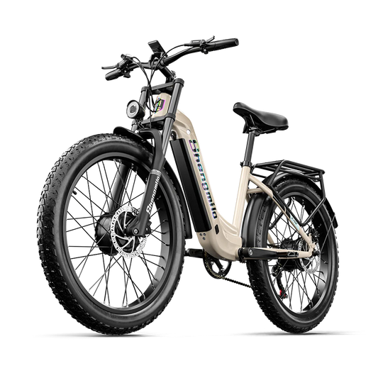 Shengmilo S700 Electric Bike for Adults 2000W Dual Motor, 48V17.5AH Battery,26Inch Fat tire ebike Commuter Electric Bicycle bike