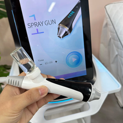 NEW 7 In 1 Hydra Dermabrasion Machine Oxygen Ice Blue Smart Jet Aqua Peeling Small Bubble Microdermabrasion Skin Care New Beauty