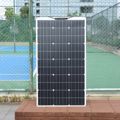 1000W Solar Panel Flexible Monocrystalline Solar Cell 1~10PCS 100 Watt PV Module 12V 24V Photovoltaic Off Grid System 200w 300w