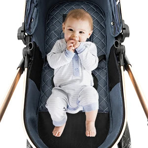 Portable Baby Stroller  2-in-1 Pram Foldable Pushchair Lightweight Travel System Buggy Newborn New Model Carriage