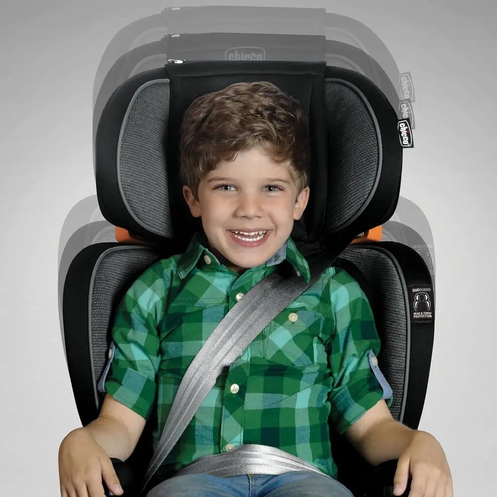 Zip Plus 2-in-1 Belt-Positioning Booster Car Seat, Backless and High Back Booster Seat, for Children Aged 4 Years and up and 40-