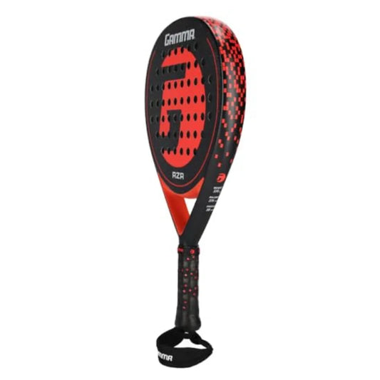 Padel Racket – Teardrop Shape for Power & Control, Microbead Texture for Precision & Spin, Lightweight, Durable Racquet for Begi