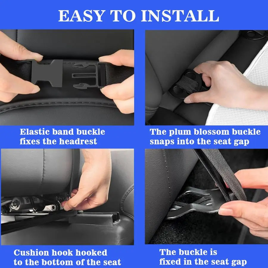 Car Seat Covers for Tesla Model Y Juniper 2025 20202024 Breathable Interior Seat Cushion Protector All Season Protection Without