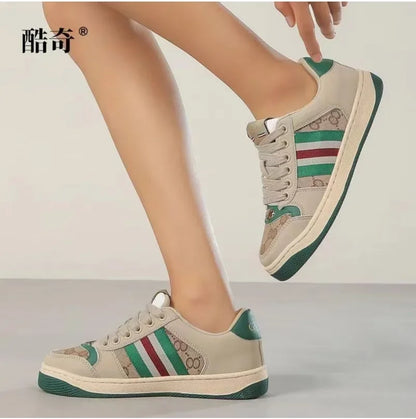 Dirty Shoes Classic Fashion Retro Board for Men Women Comfortable Thick Soled Casual Anti Slip Neutral Sneakers SG8