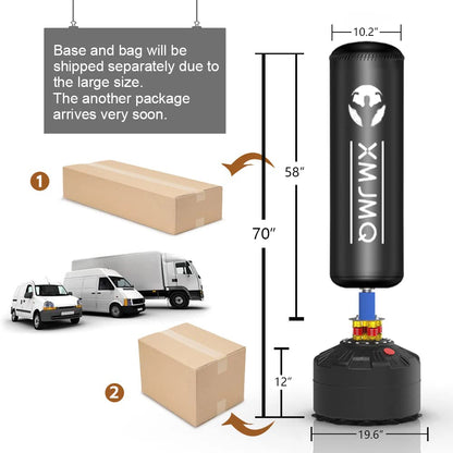 Adult boxing pole with suction cup, boxing pole with gloves, gym fighting training, mma, taekwondo, Sanda, boxing sandbag