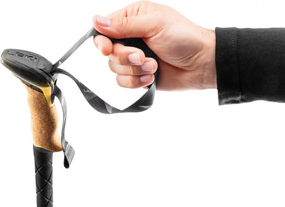 Adjustable Lightweight Trekking Poles for Hiking - Aluminum Collapsible Walking Sticks