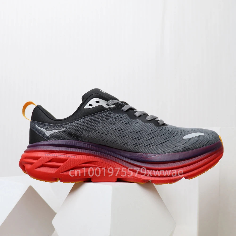 Original Bondi8 Sports Sneakers Running Shoes for Men and Women Casual Comfort Walking Shoes Travel Trekking Jogging Footwear