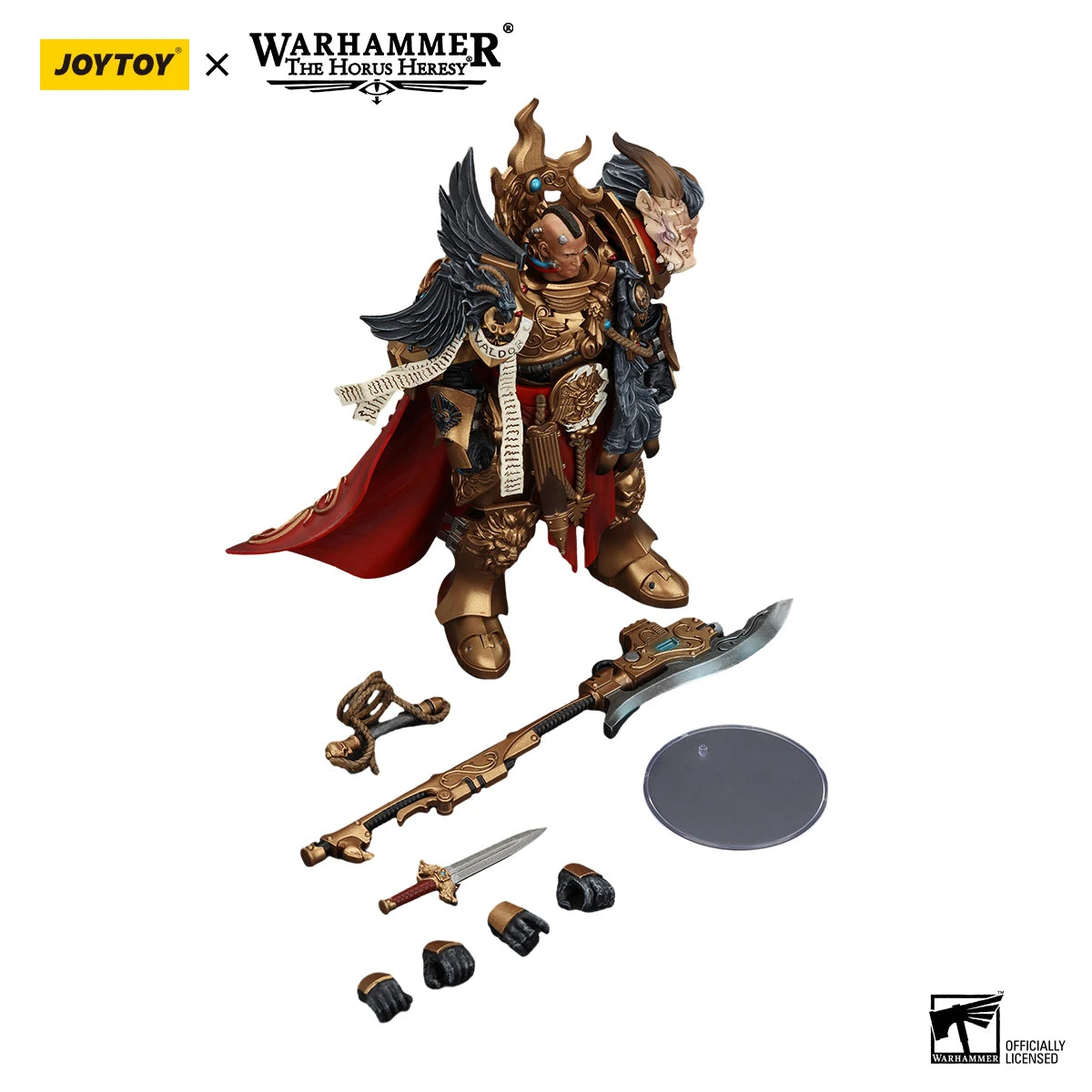 [IN STOCK]JOYTOY Warhammer 30K 1/18 Action Figure Legio Custodes Constantin Valdor Anime Military Model