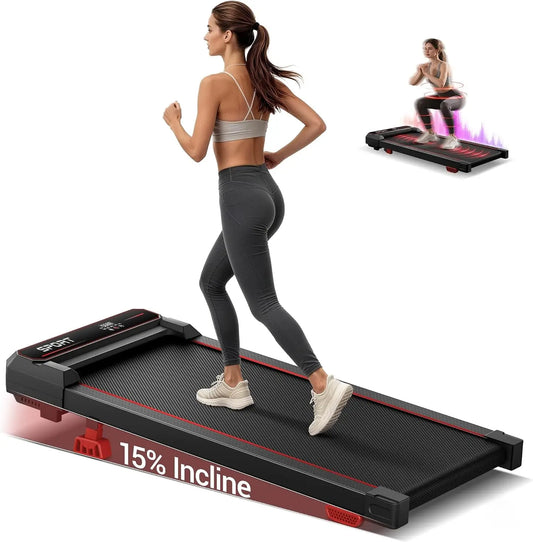 Walking Vibration Pad, 12% Incline Treadmills for Home