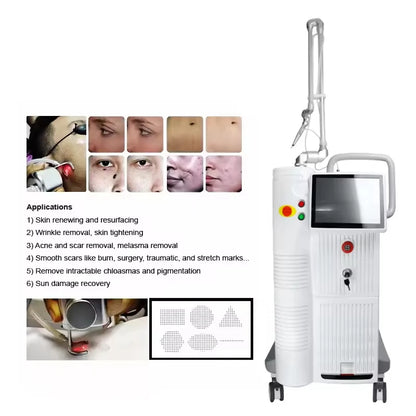 Professional Fractional CO2 Laser Machine for Skin Carbon Peel - Newest Co2 Laser Machine Skin Firming Treatment