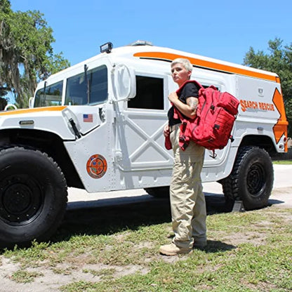 Luminary Tactical Trauma Kit Fully Stocked First Aid Kit Backpack EMS/EMT First Responder Medical Bug Out Bag for Preppers Prof