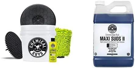Car Wash Kit with Foaming Soap, Bucket, Mitt & Accessories for Cars, Trucks & SUVs