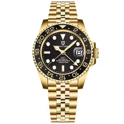 PAGANI DESIGN New V2 40MM GMT Men watch Mechanical Watches Luxury Automatic Watch Men Sapphire waterproof Wrist Watches for men