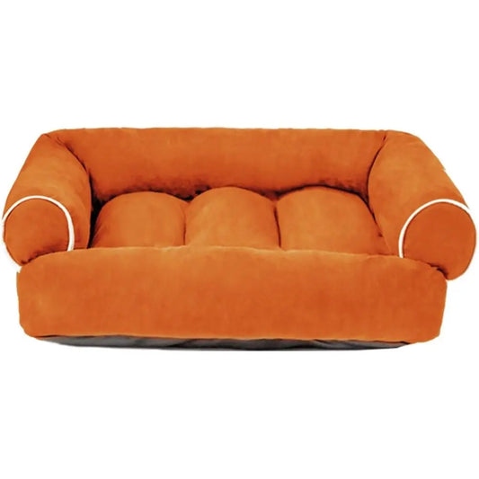 Cozy 3X-Large Dog Bed for Autumn/Winter, Suitable for Dogs and Cats, Warm and Comfortable Pet Nest (Color: Brown)