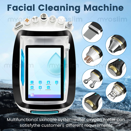 New Arrival 7 in 1 Hydro Dermabrasion Hydra Machine for Facial Aqua Peel Microdermabrasion Machine Skin Rejuvenation