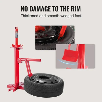 VEVOR Manual Tire Changer, Portable Hand Bead Breaker Mounting Tool for 203 - 406 mm Tires, Compatible with Car Truck Trailer, T